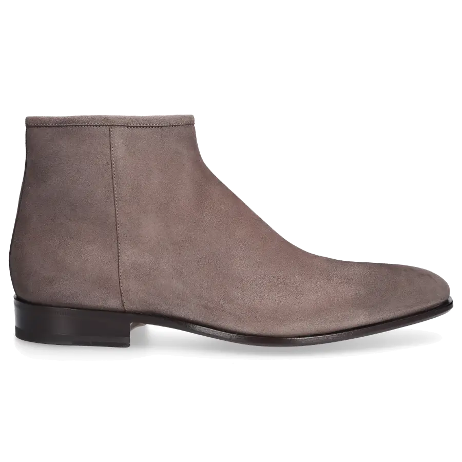 Santoni - Stiefel 16457 Veloursleder - grau