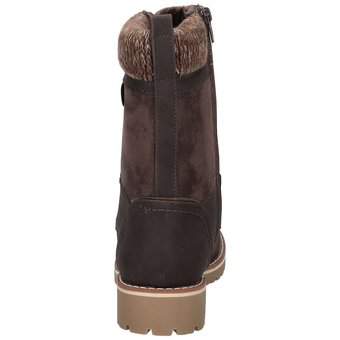 Charmosa Schnürstiefelette in braun