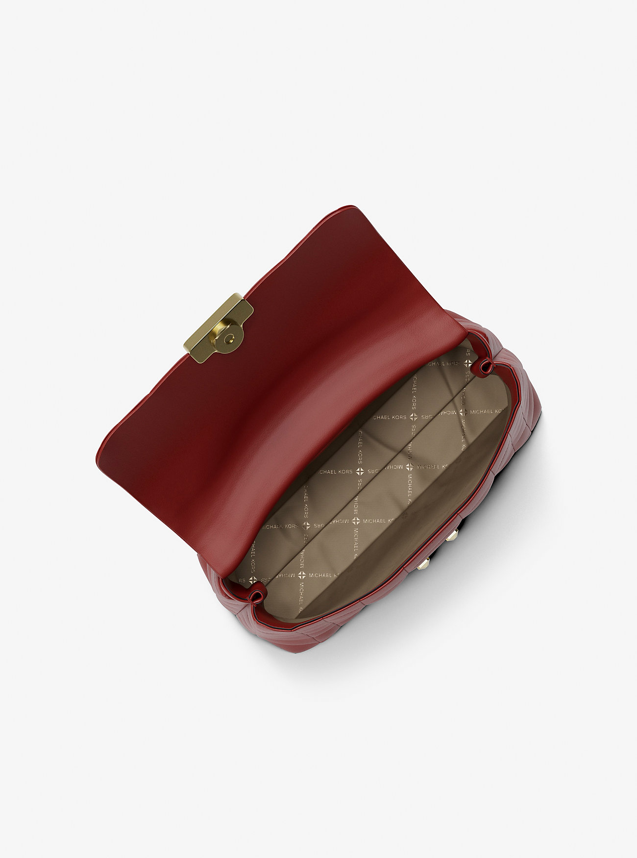 Tribeca medium vattert skinnveske – CRISSON