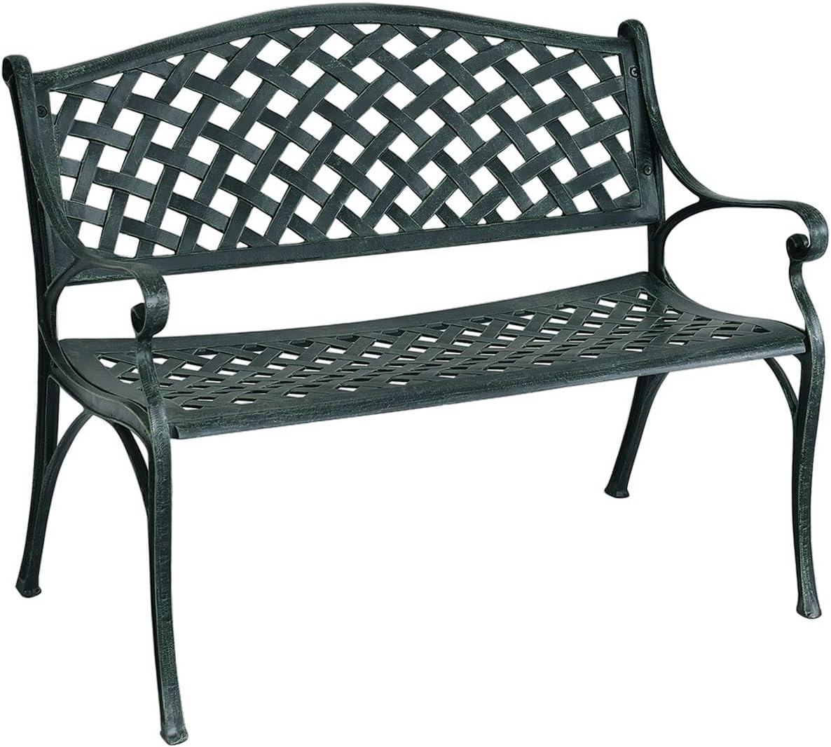 Costway COSTWAY Gartenbank Parkbank Gusseisen