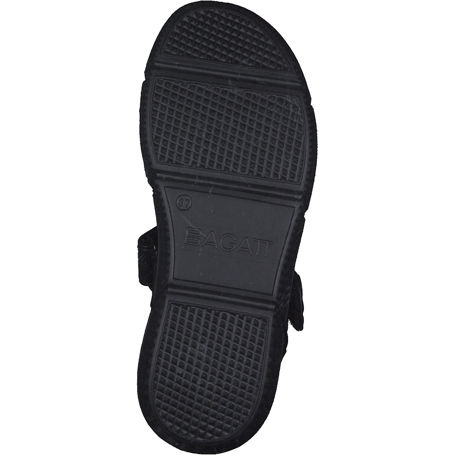 Bagatt Jersey A7886, Keilsandaletten, Damen, black