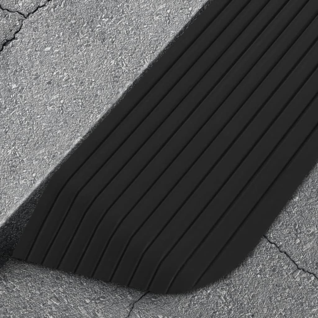 vidaXL Verkehrsschild Schwellenrampe 110x32x3,8 cm Gummi, (1 St)