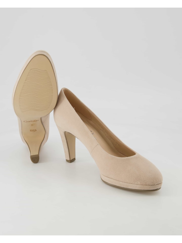 Gabor Klassische Pumps in Beige günstig kaufen