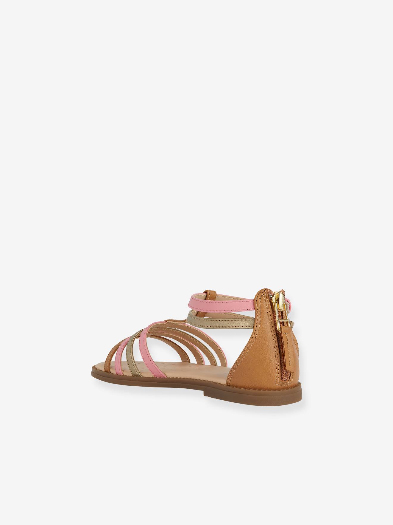 Geox Mädchen Sandalen J7235 Karly Girl GEOX - braun