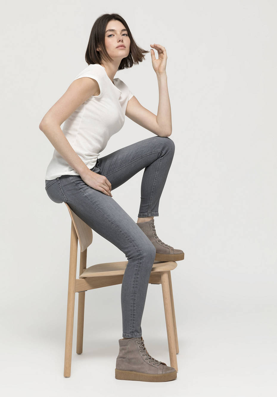Jeans LINA Mid Rise Skinny aus Bio-Denim