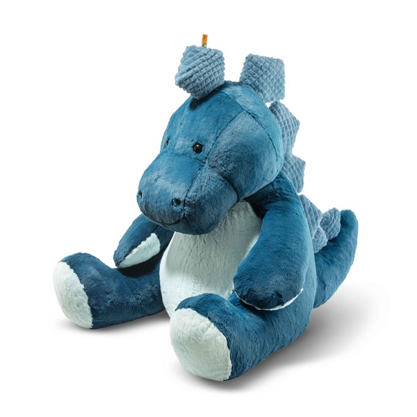 Spott Stegosaurus, 80 cm, mittelblau