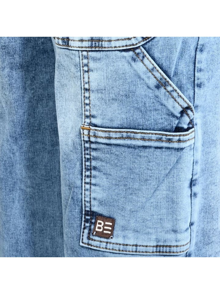 Blue Effect Baggy Jeans slim fit - schmaler Bund in medium blue günstig kaufen
