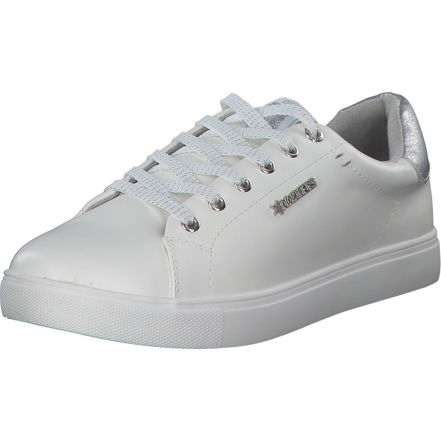 Dockers 44MA201, Schnürschuhe, Damen, Weiß