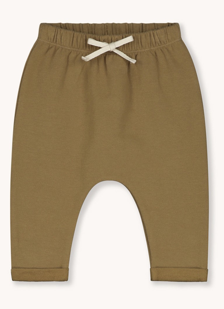 Gray Label Tapered fit jogging trousers made of organic cotton