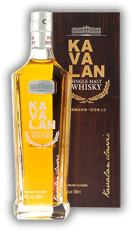 Kavalan Single Malt 40% 0,5 Liter Kavalan Single Malt 40% 0,5 Liter  0,5	 Liter - Vol 40%
