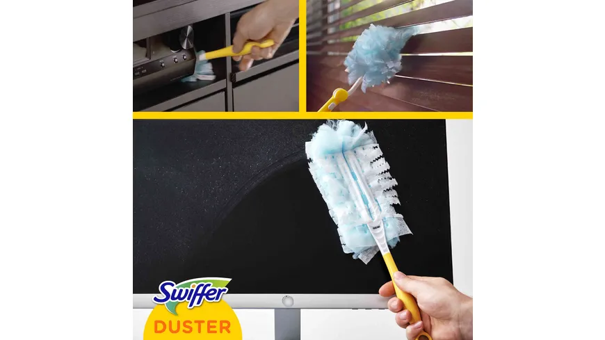 Swiffer Staubmagnet Starterset (Griff + 3 Tücher)