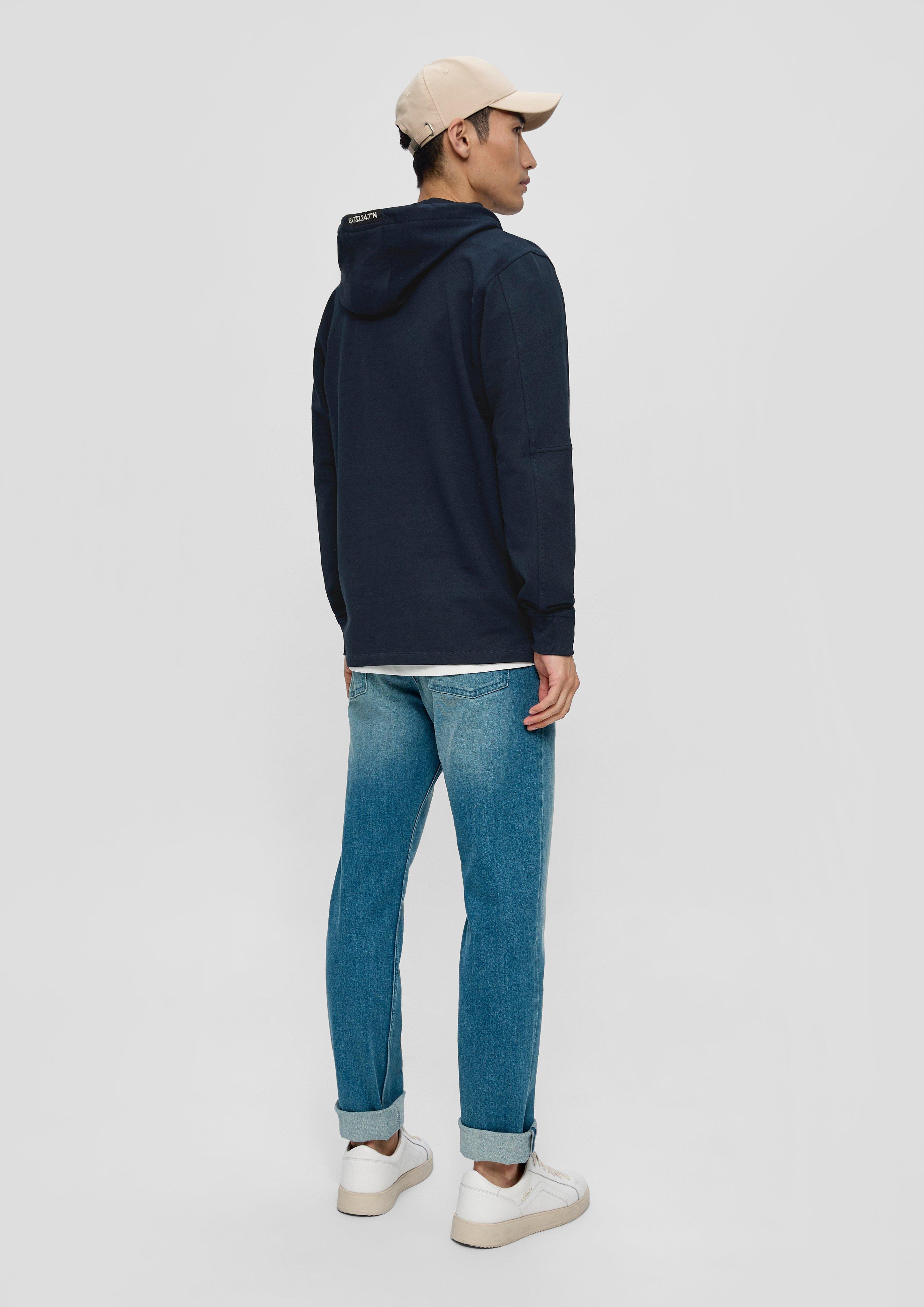 Hoodie aus Baumwollstretch  2135704-5978