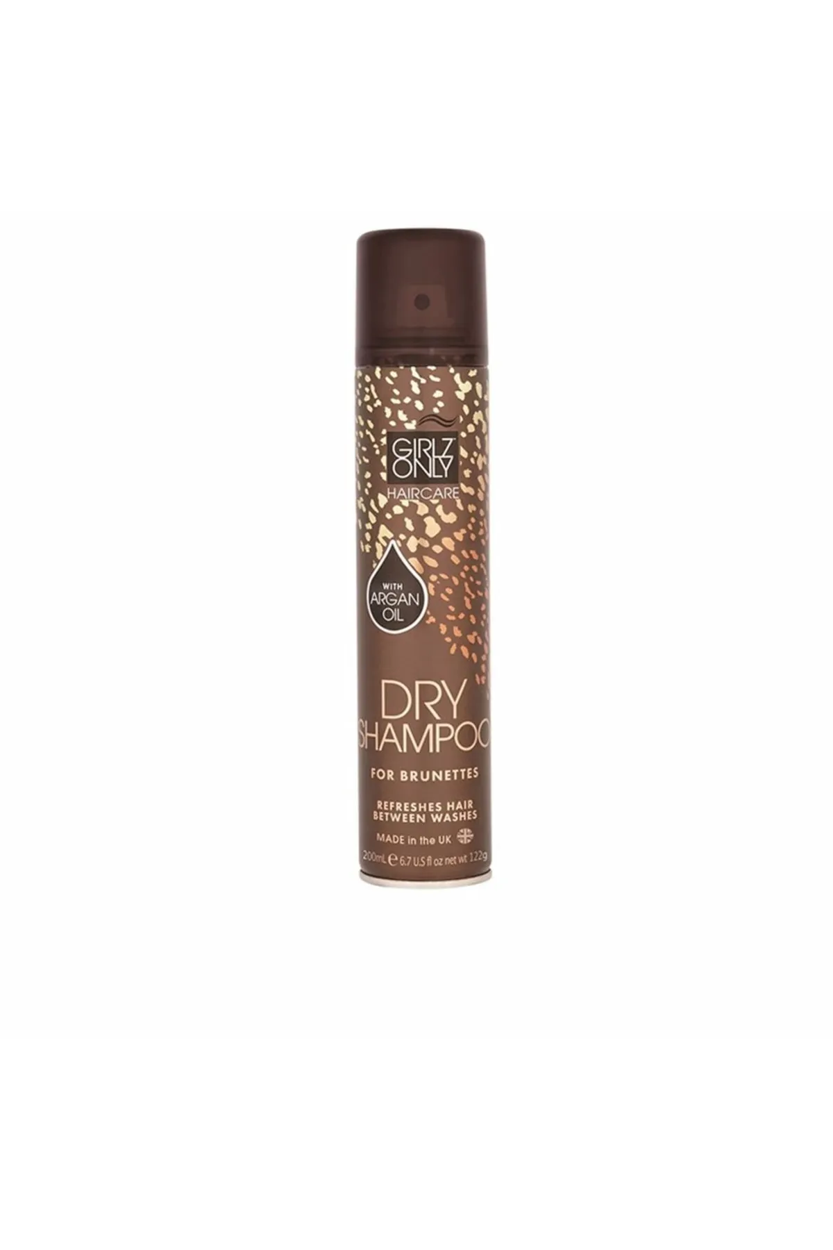 Girlz Only  Trockenshampoo für Brünette mit Arganöl Girlz Only 100 ml
