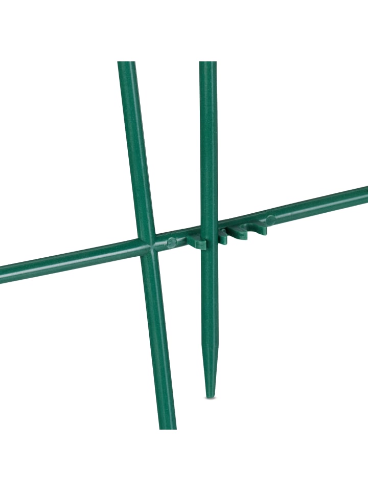 relaxdays 12 x Pflanzenstütze in Grün - (B)23 x (H)43 x (T)1,5 cm günstig kaufen onesize
