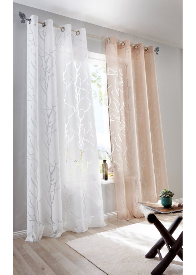Ausbrenner Gardine (1er Pack)