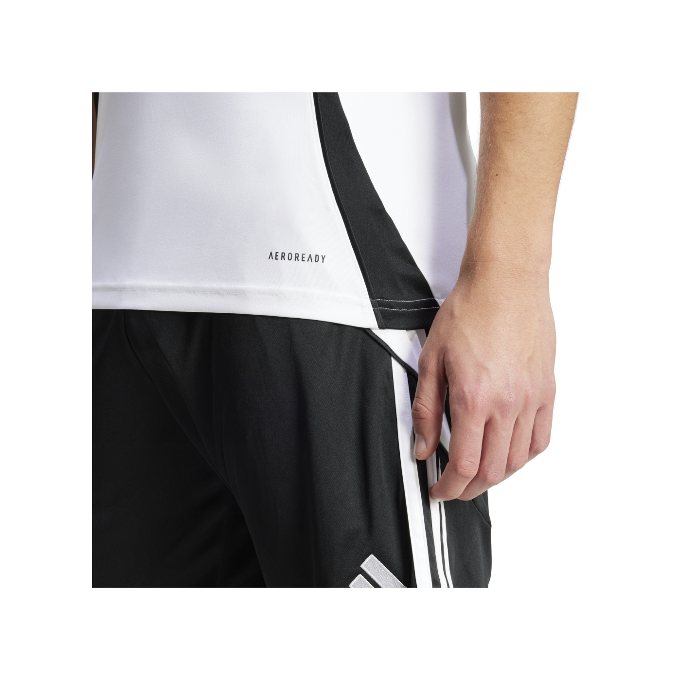 adidas Tiro 24 Trikot Weiss Schwarz