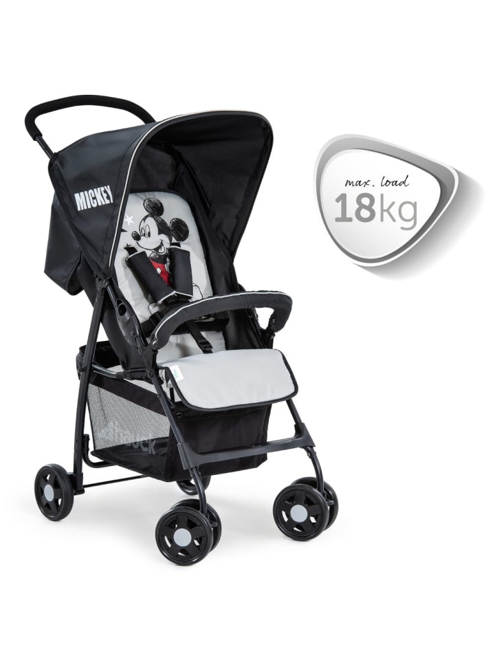 Hauck Buggy Sport - Mickey Stars in schwarz,grau günstig kaufen onesize
