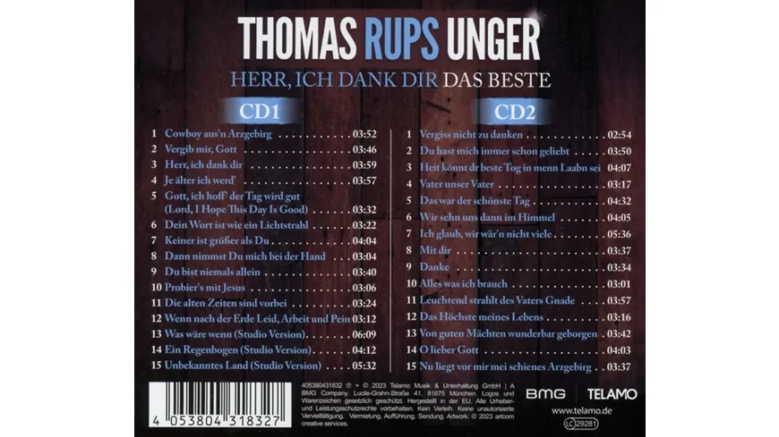 Herr,ich dank dir:Das Beste