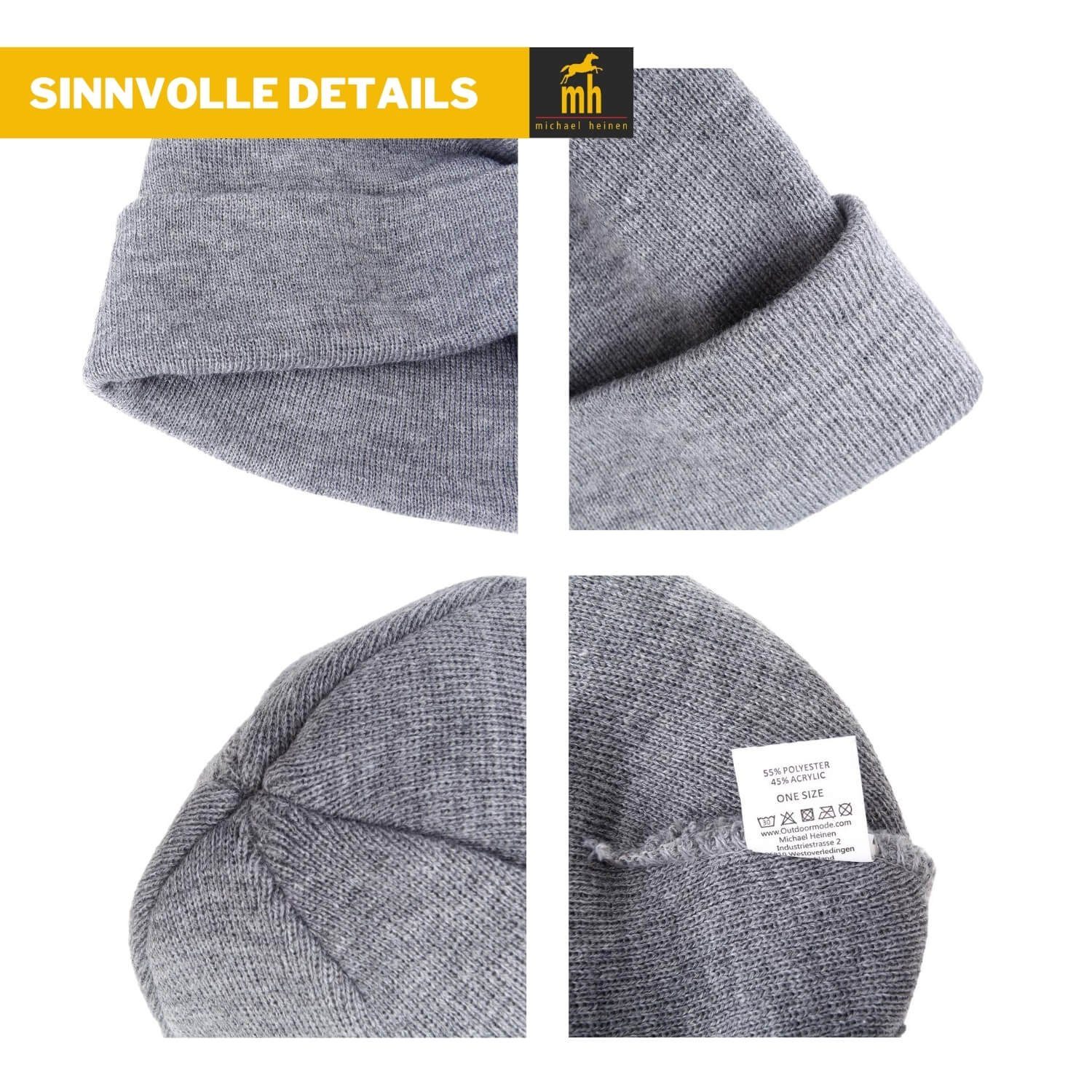 Michael Heinen Beanie Herren warm und modisch