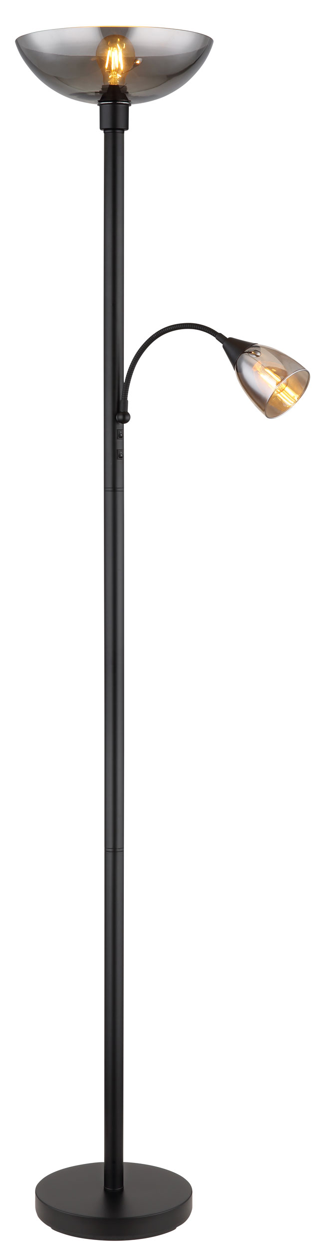 GloboLED-Stehleuchte 2flg