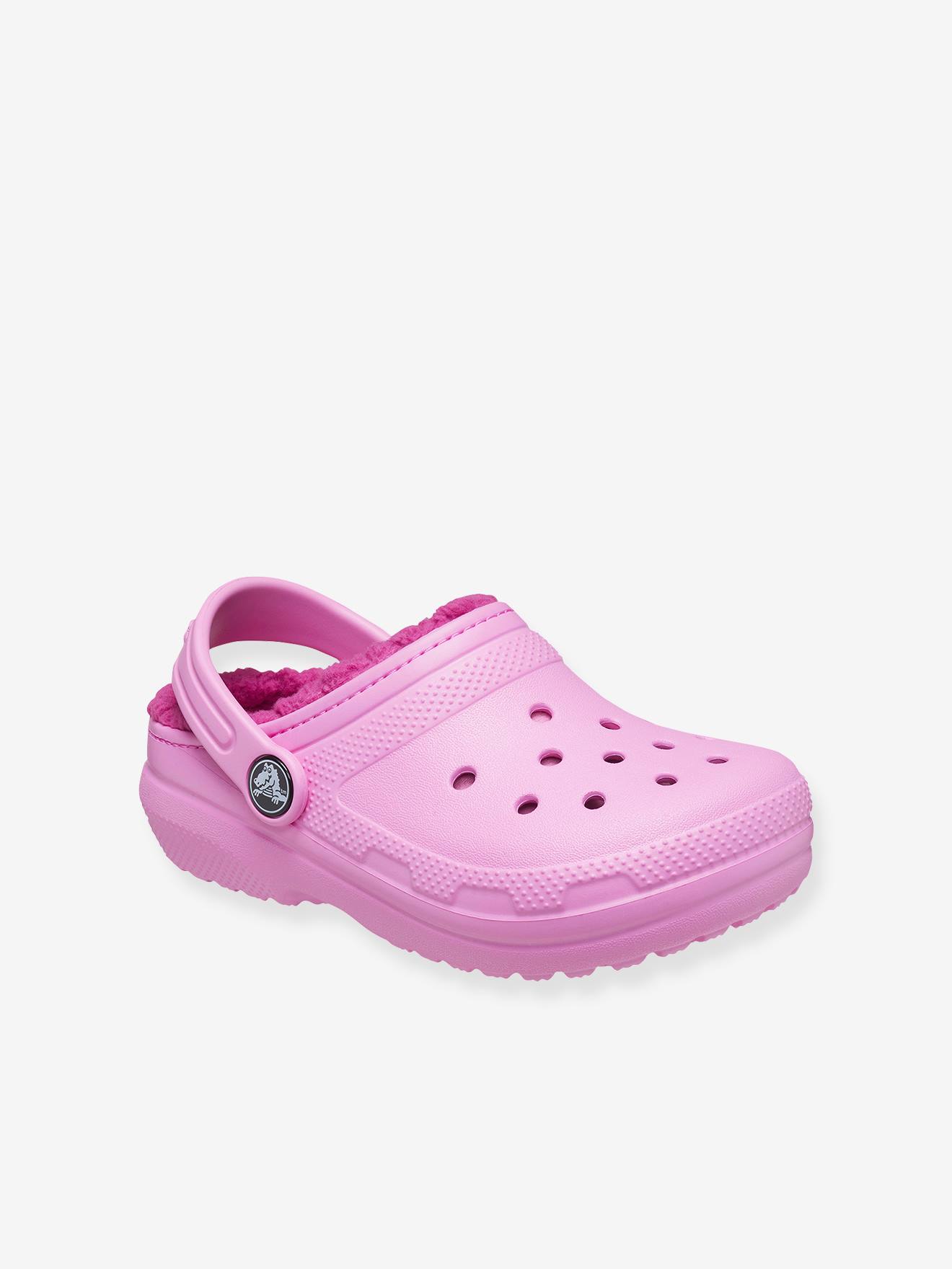 Crocs Baby Clogs CLASSIC LINED CLOG T CROCS - blau