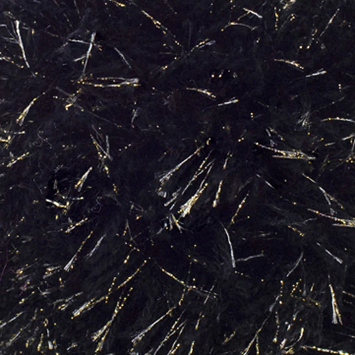 Pompon Gold\/Black Lurex black