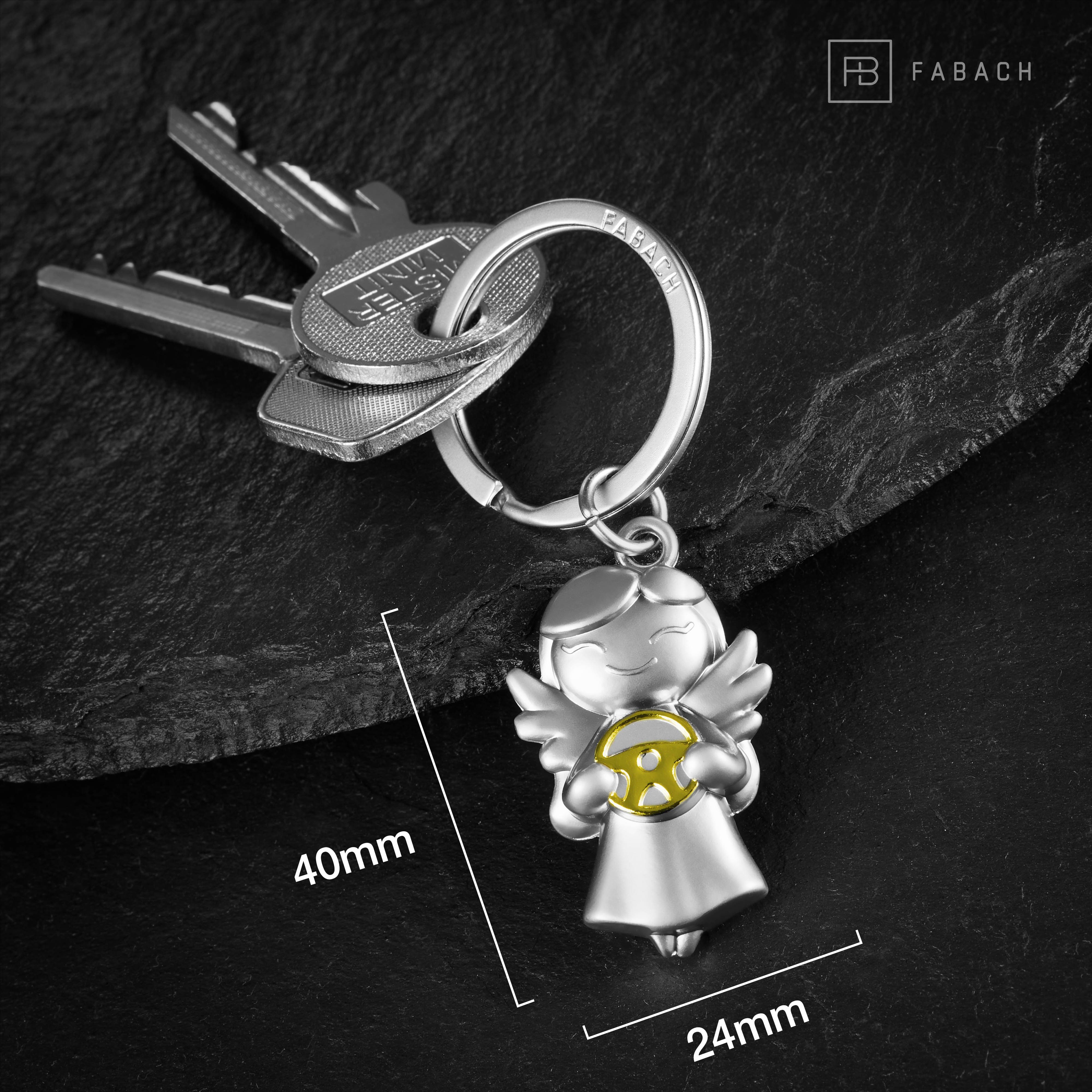 FABACH Schlüsselanhänger Schutzengel 