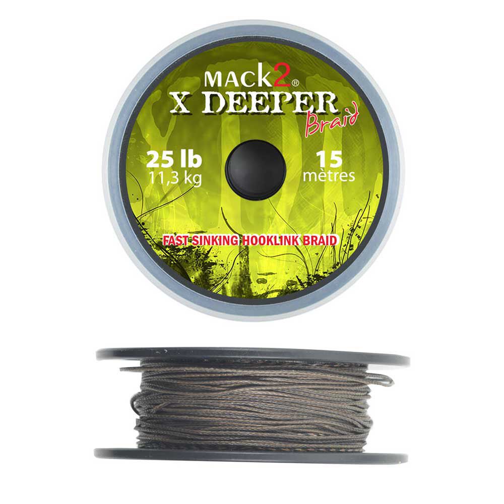 Mack2 x Deeper Braid Fast Sinking Hooklink Braid 15m