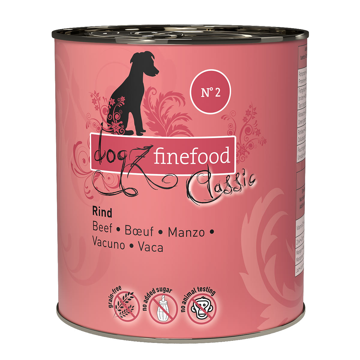 dogz finefood No. 02 Rind günstig kaufen bei ZooRoyal