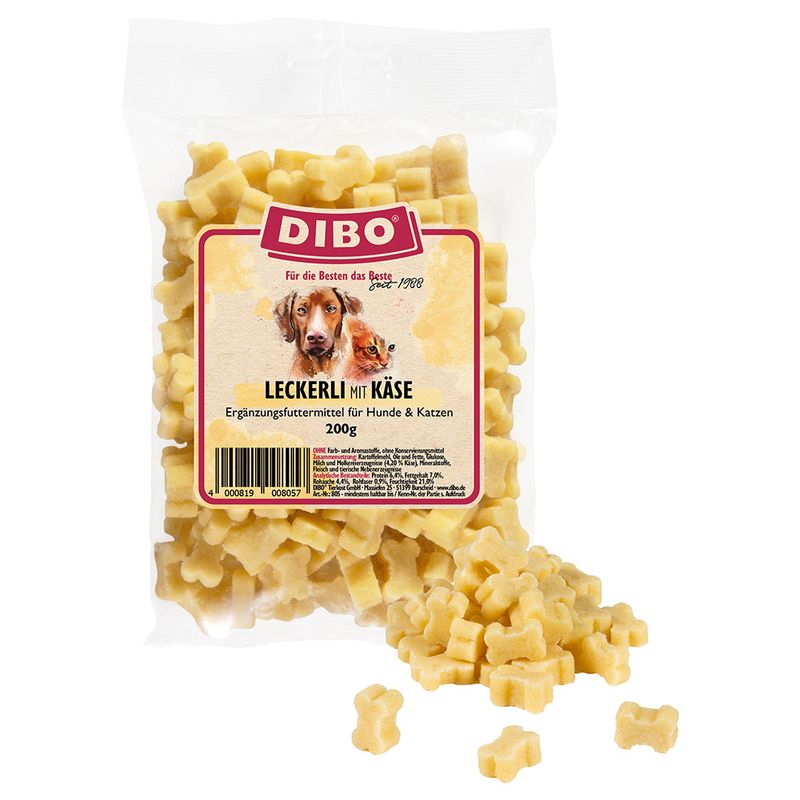 DIBO Leckerli mit Käse