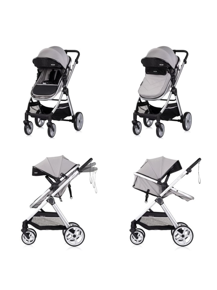 Chipolino Kombikinderwagen 2 in 1 Vista in grau günstig kaufen onesize