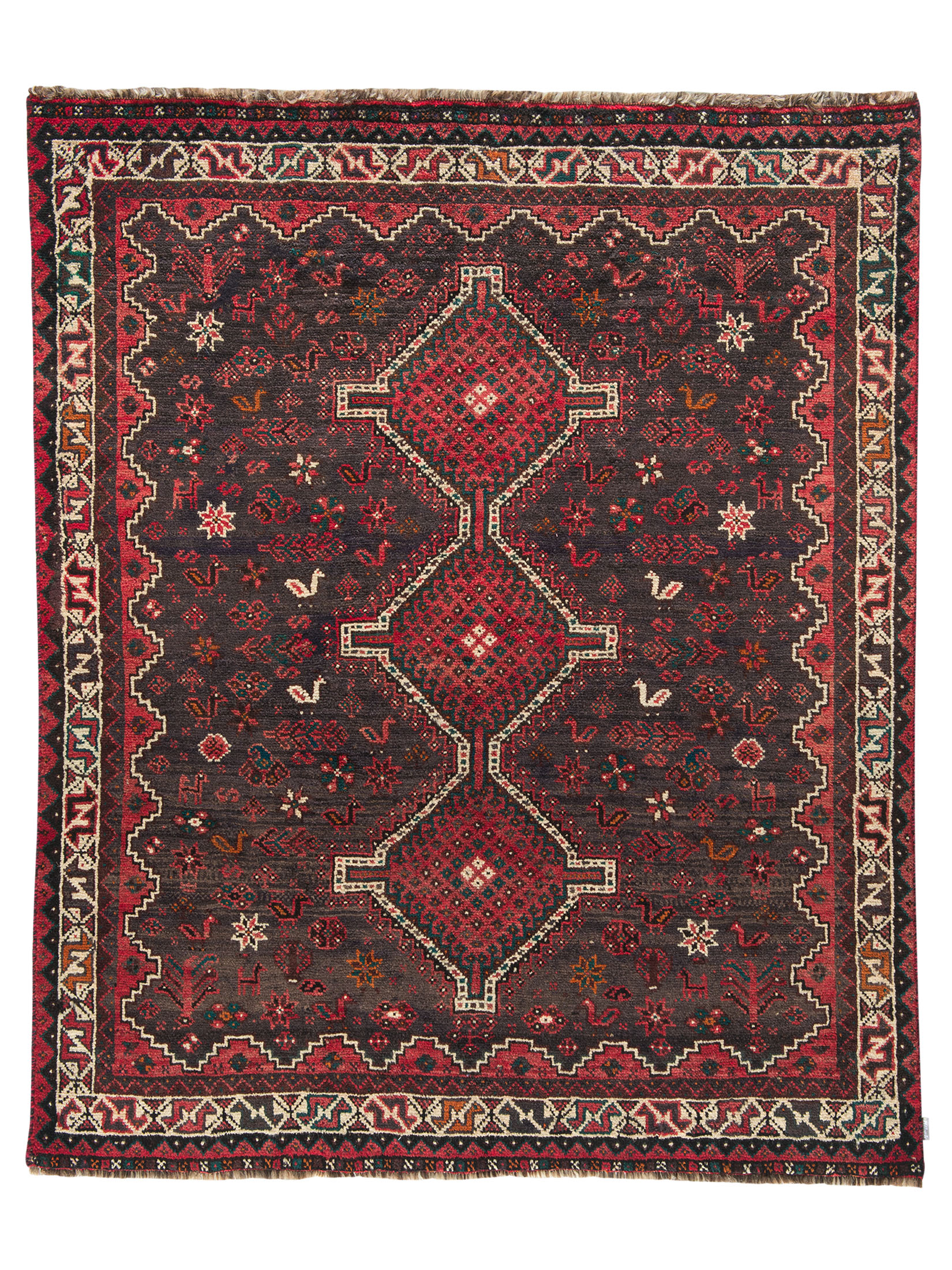Shiraz ca. 155 x 190 cm, Unikat / Einzelstück
