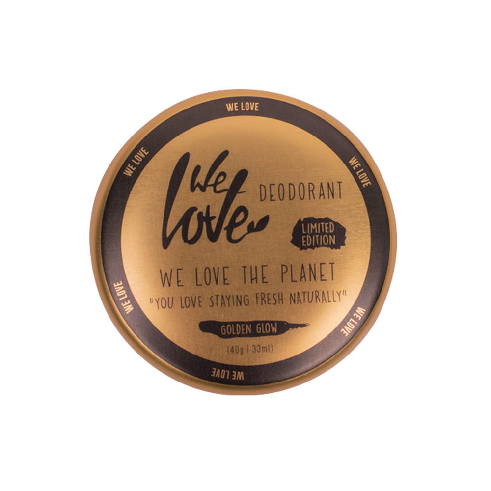we love the planet Golden Glow Déodorant Crème