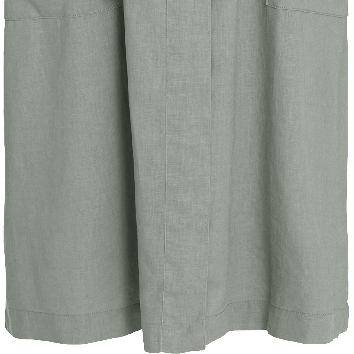 Damen Bademantel mit Leinen-Anteil