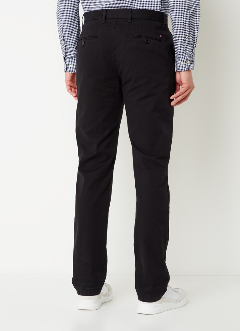 Pantaloni chino Tommy Hilfiger Denton cu croială dreaptă și buzunare laterale