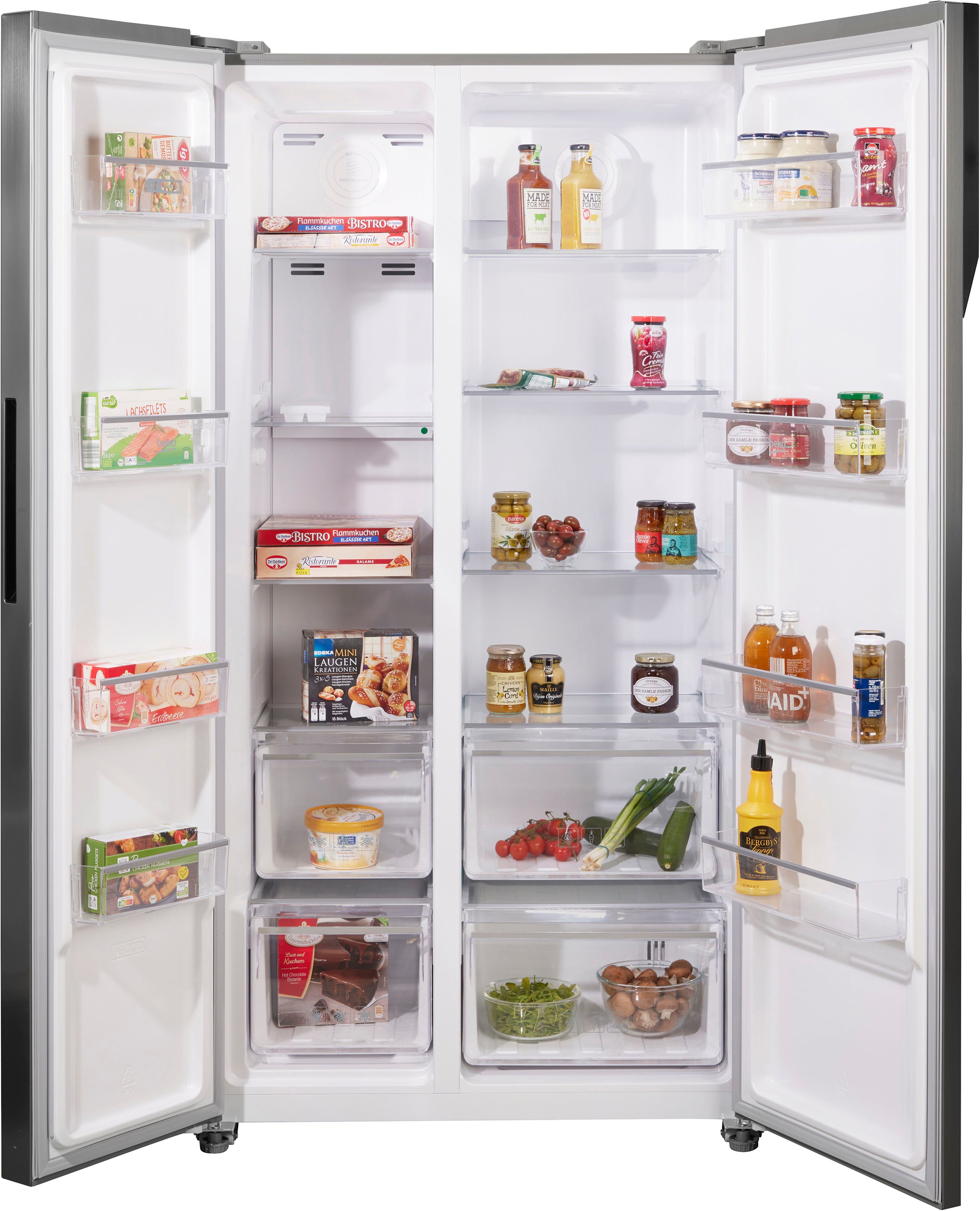 BEKO Side-by-Side GNO5323XPN, 177 cm hoch, 91 cm breit