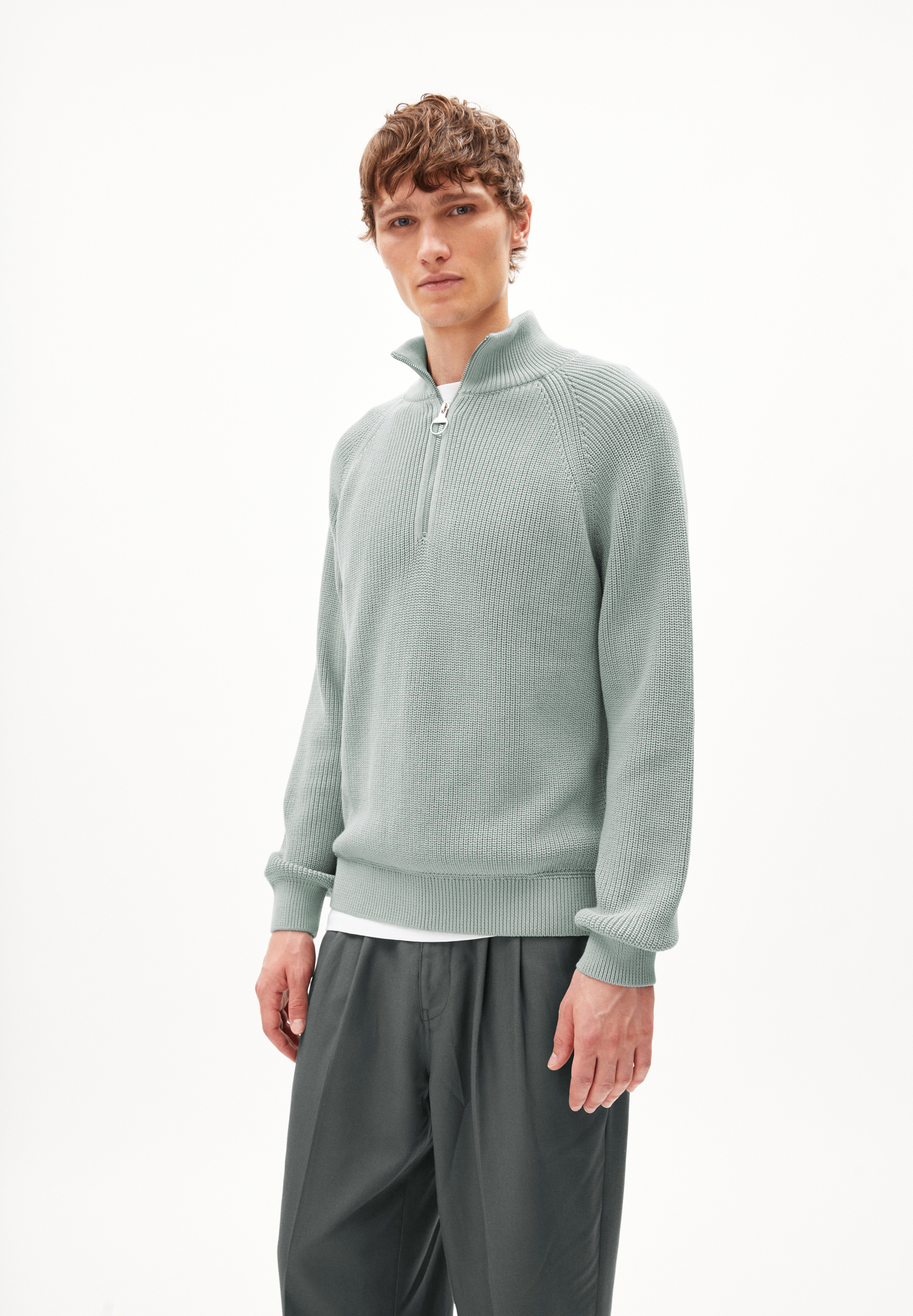 Pullover Regular Fit aus Bio-Baumwolle