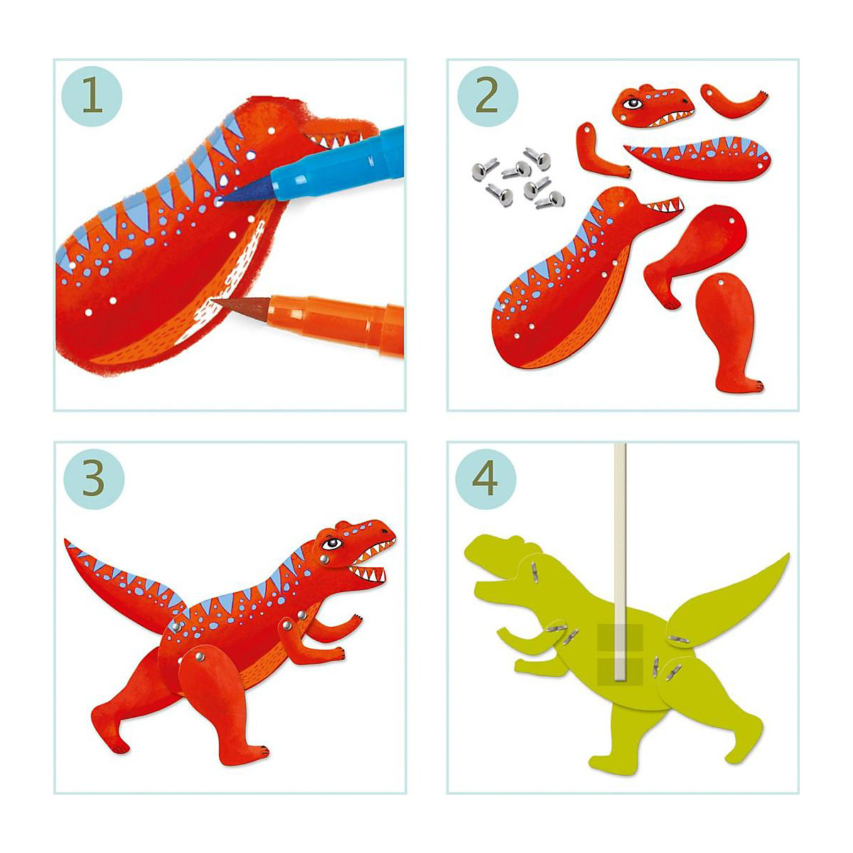 Hampelmann - Dinos