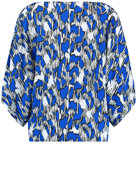 Oversized-Blusenshirt mit Fledermausärmeln