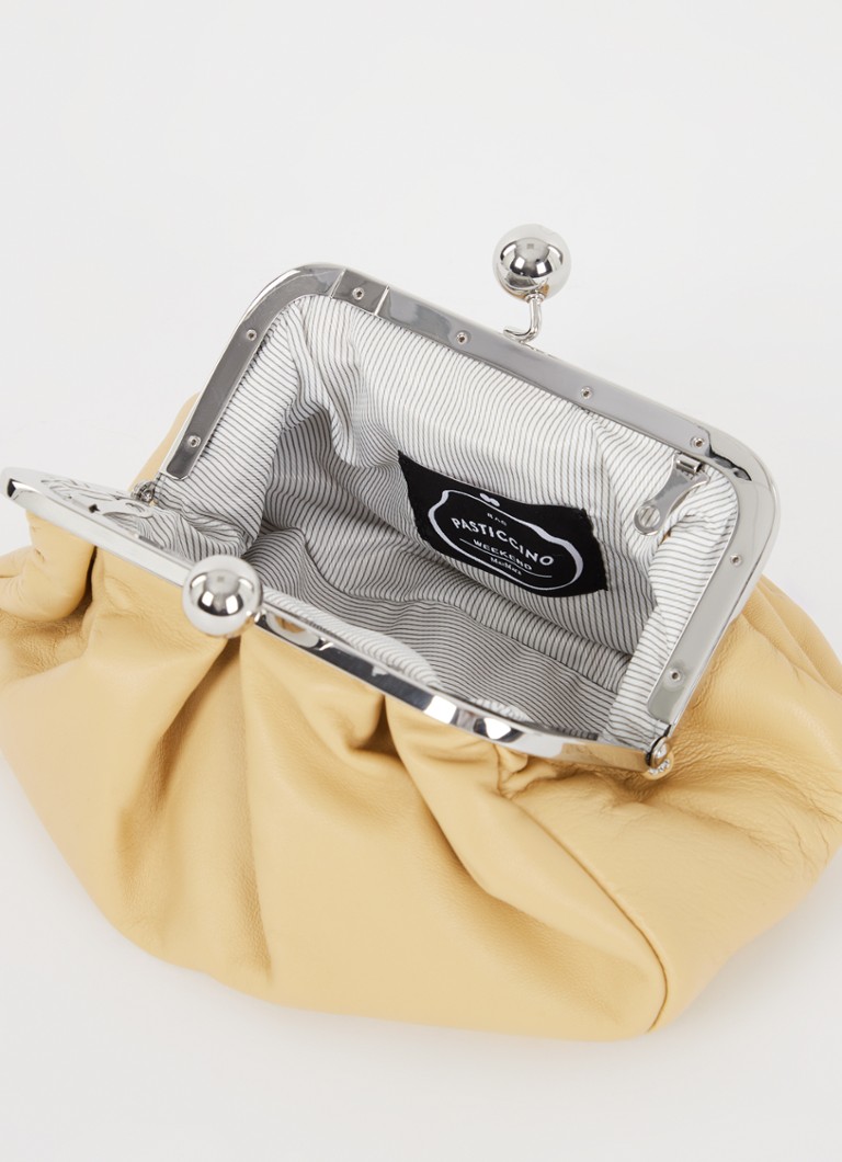 Kožená crossbody kabelka MaxMara Pasticcino Prati s odnímatelným ramenním popruhem