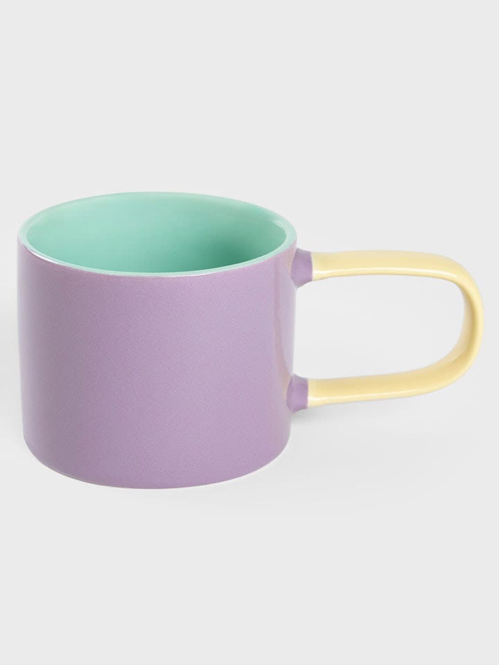 Homla Tasse ''Finko'' in Lila/ Mint/ Gelb - 300 ml günstig kaufen onesize