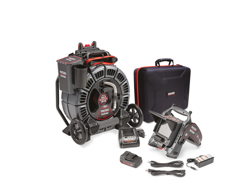Ridgid 47163 SeeSnake® MAX™ RM200A sustav kamere s CS6x monitorom + pribor