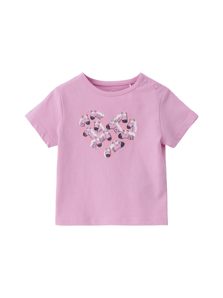s.Oliver T-Shirt kurzarm in Pink günstig kaufen 50/56