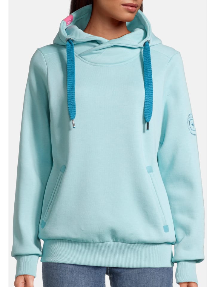 Salzhaut Hoodie SÜNN in Aqua günstig kaufen