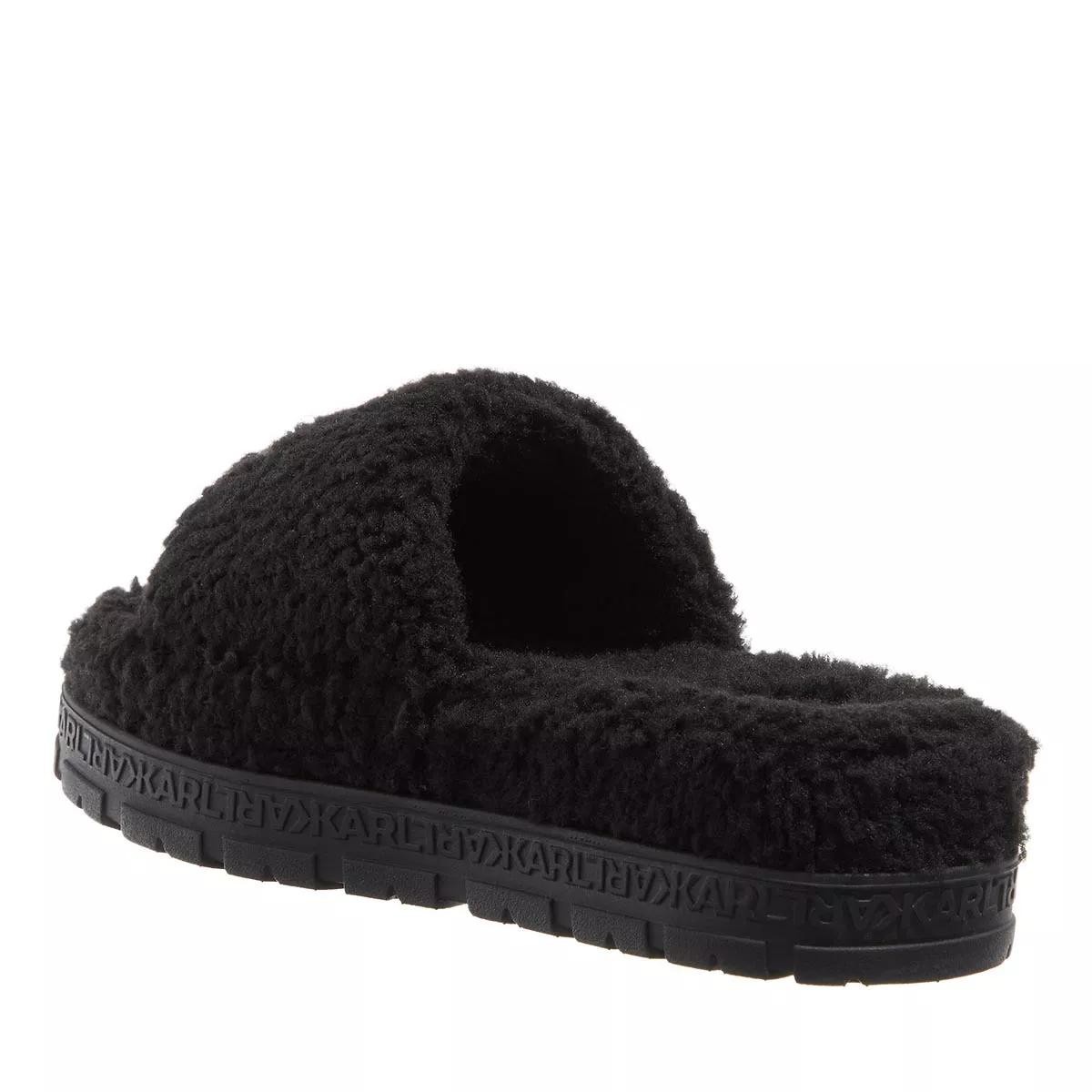 LAGERFELD Pantoletten schwarz Slide