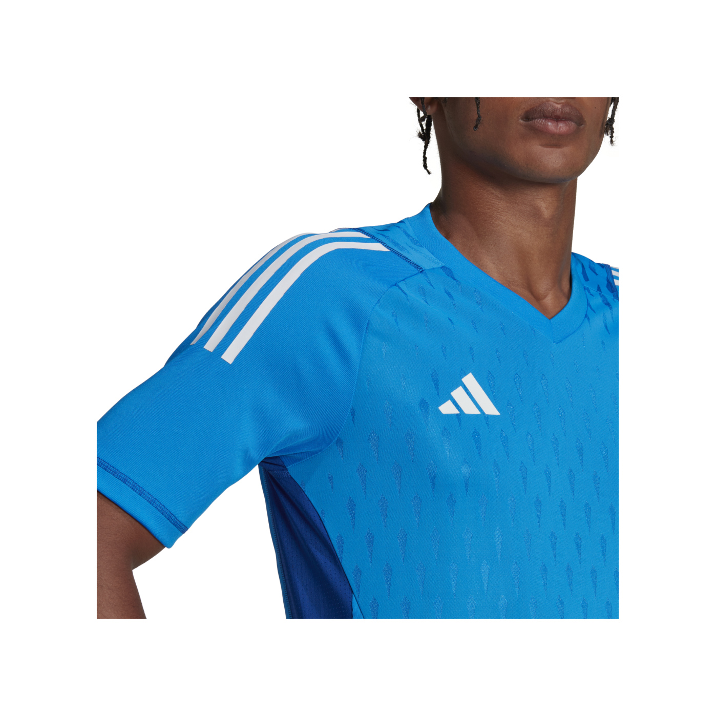 adidas Tiro 23 Pro Torwarttrikot Kurzarm Blau