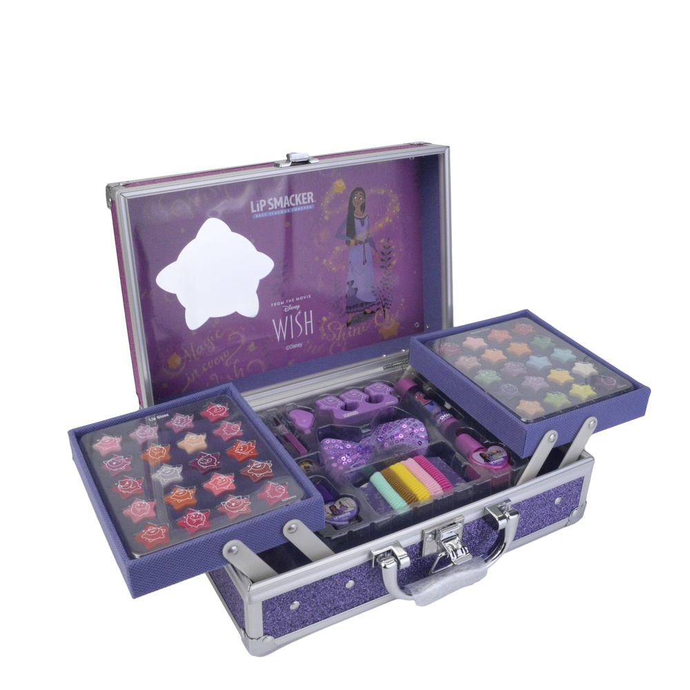 Disney Wish Makeup Traincase Coffret de maquillage pour enfants
