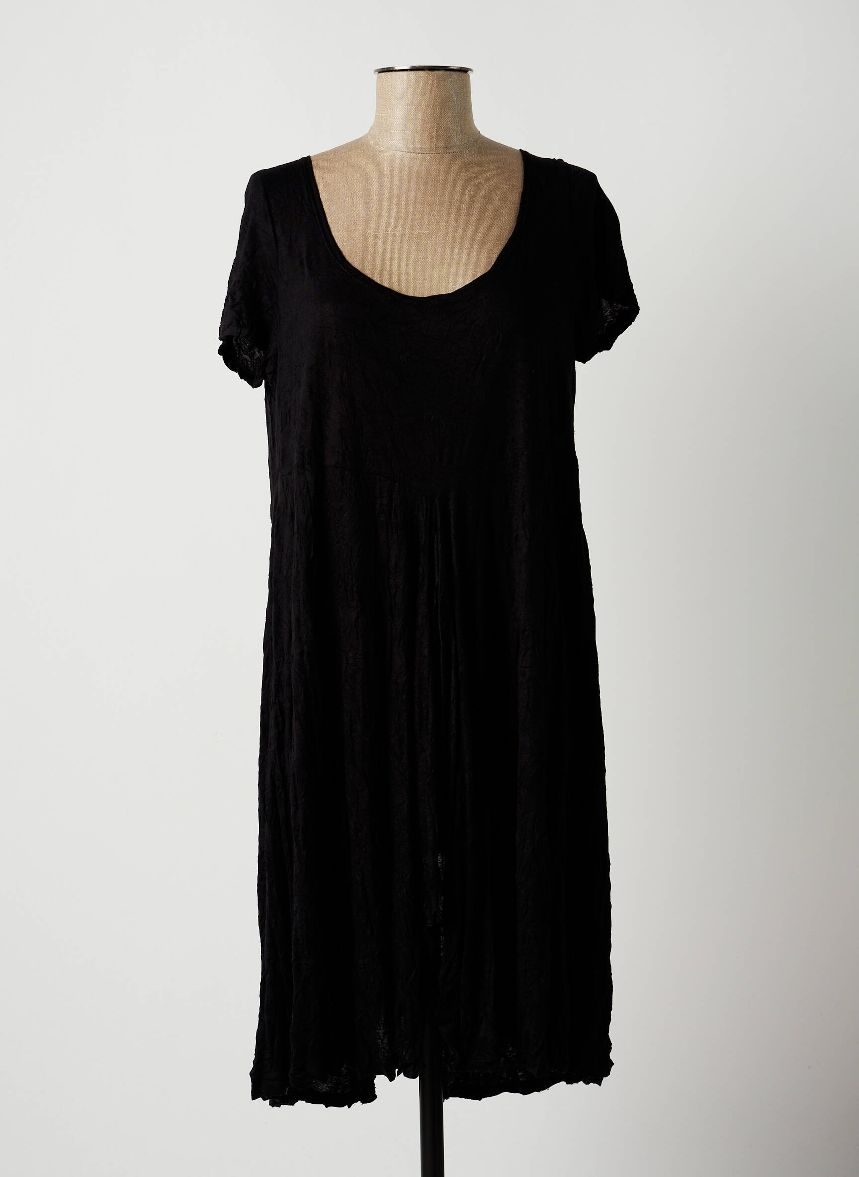 Lauren Vidal Tuniquemanchelongue Femme couleur noir