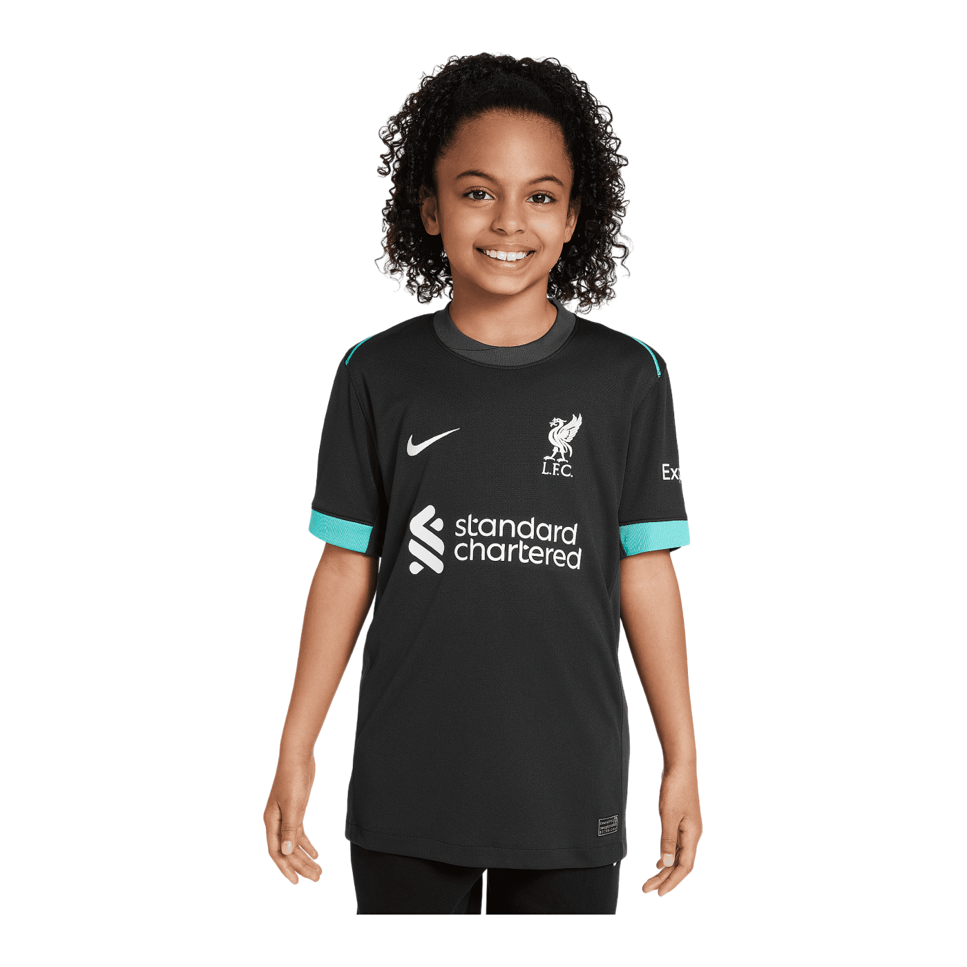 Nike FC Liverpool Trikot Away 2024/2025 Kids Grau F322