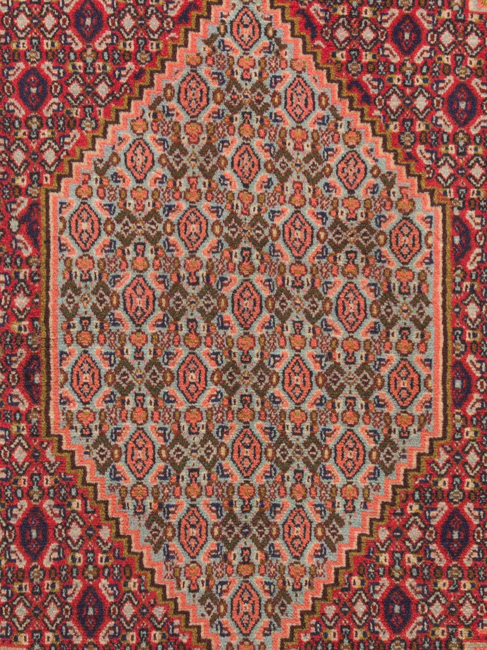 Senneh ca. 145 x 245 cm, Unikat / Einzelstück